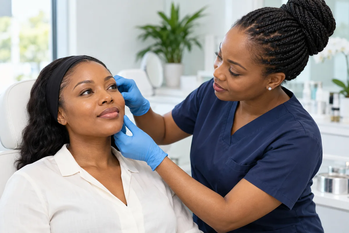Illustrative facial aesthetic assessment